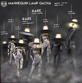 [Since1975]Mannequin Lamp-Pose3 Leather