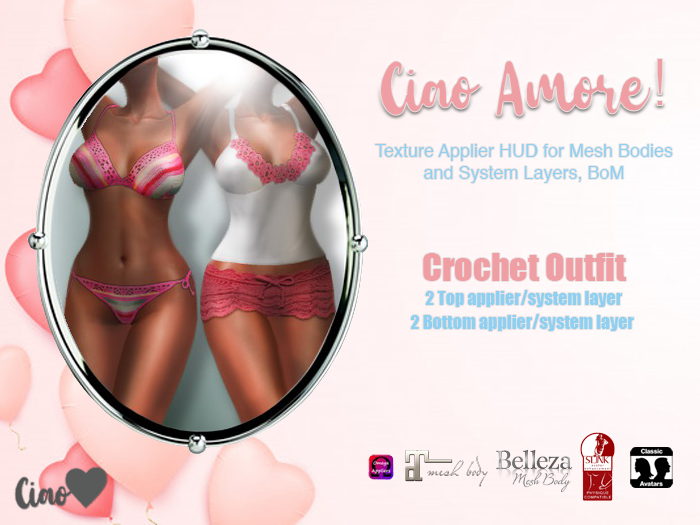 Ciao Amore - Crochet