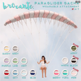 brocante. paraglider gacha / lime