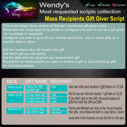 @WW Mass Gift Giver  [Boxed] v1.3