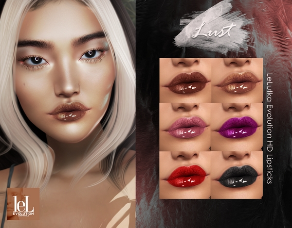 LUST - Wet Lipstick (Lelutka EVO)