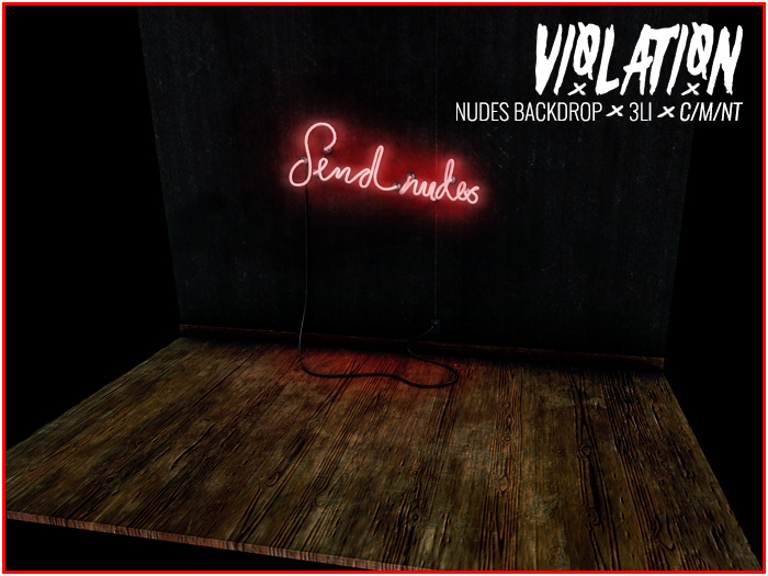 Violation - Nudes Backdrop
