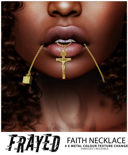 Frayed - Faith Necklace