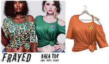 Frayed - Kala Top - Banana