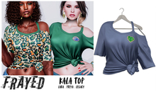Frayed - Kala Top - Monstera Love