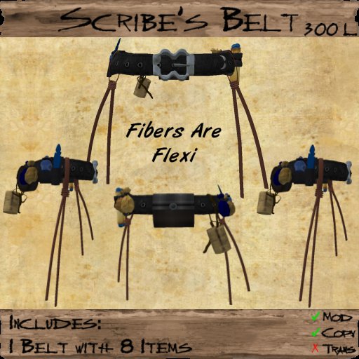 Scribe's Belt - Black