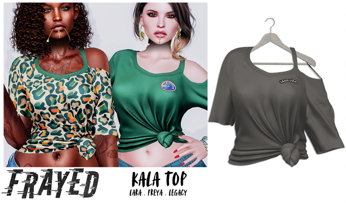 Frayed - Kala Top - Issavibe
