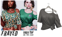Frayed - Kala Top - Issavibe