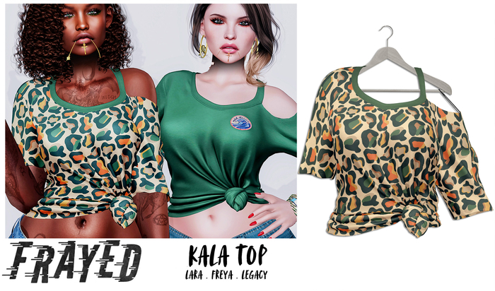 Frayed - Kala Top - Tropileo