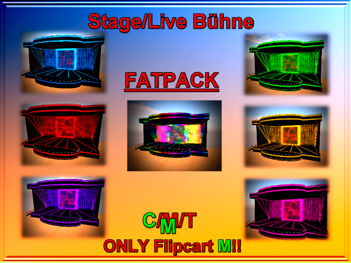 ~HBD~ Stage/Live Buehne -  FATPACK!!
