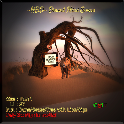 ~HBD~ Desert mini Scene