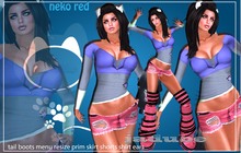 *jadube Happy neko red