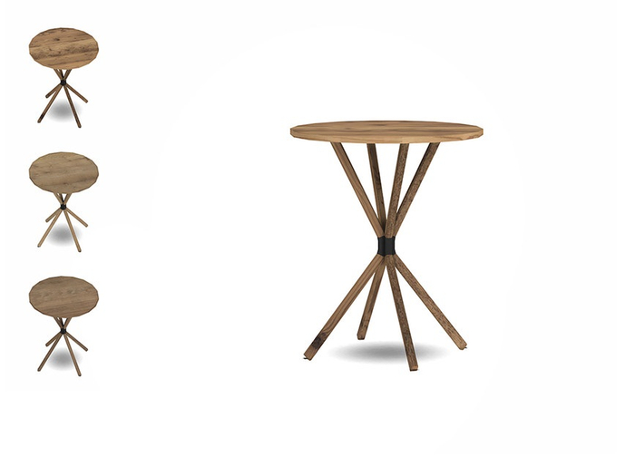 Outoor Garden End Table FULL PERM Mesh