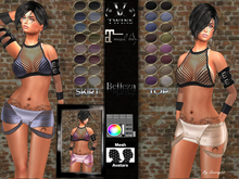 V-Twins Biker- Bonnie Casual Outfit for Maitreya and Belleza