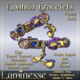 Luminesse Loanda Frans Bracelets OP-Wear To Unpack