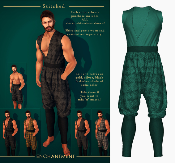 (Stitched) Dareen Set - Aqua