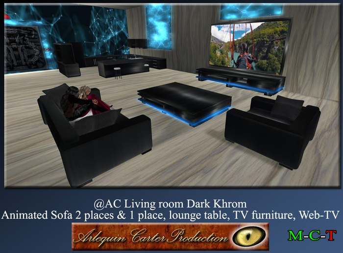 @AC Living room Mesh Dark Khrom