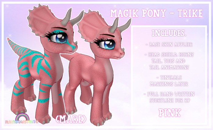 Magik Pony - Pink Trike (MARE)