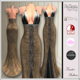 Beautiful Brown Evening Gown