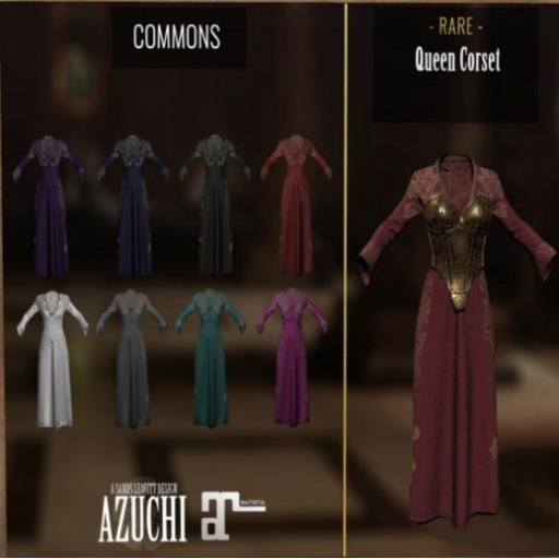 [Azuchi] Queen Dress Gray *Maitreya*