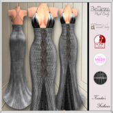 Silver Evening Gown