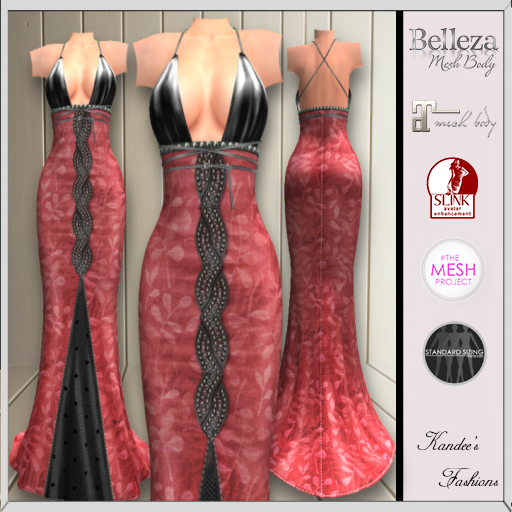 Rose Evening Gown