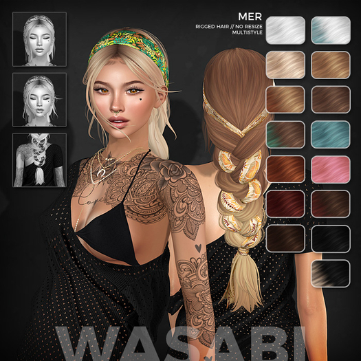 Wasabi // Mer Mesh Hair - Basics
