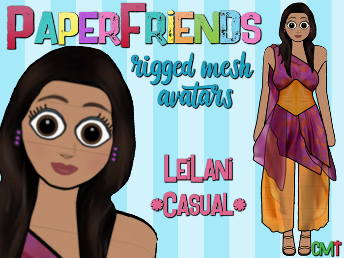LeiLani *Casual* - PaperFriends Avatar (Box)