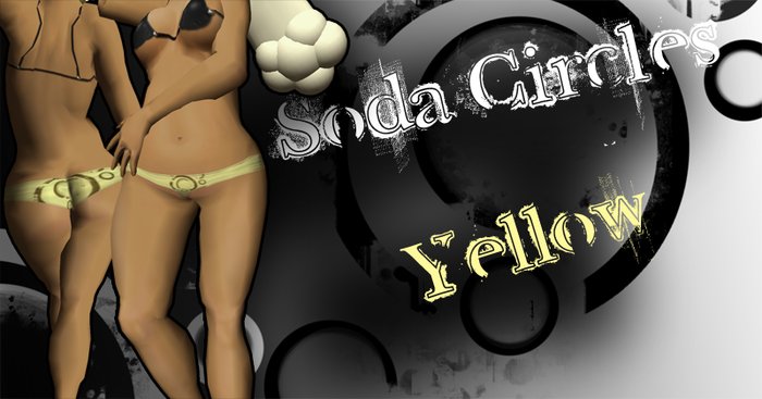 Soda Circles Yellow