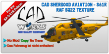 CAD SA S-61R Pelican RAF SQ 22 Texture