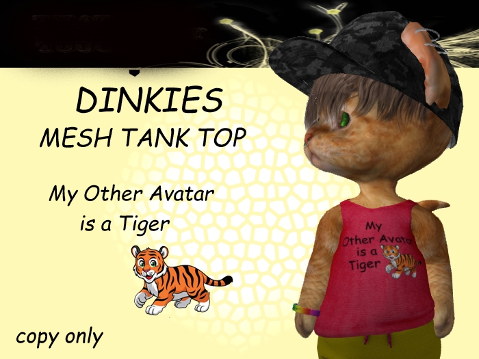 RT - DINKIE TANK TOP - Avatar - Red - unpack