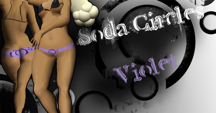 Soda Circles Violet