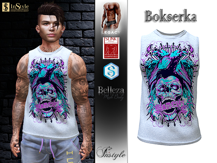 InStyl-Men's  Bokserka v11-(for Belleza Jake, Slink Male, Signature Gianni, Legacy)