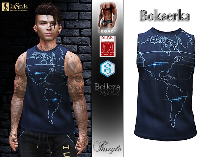 InStyl-Men's  Bokserka v12-(for Belleza Jake, Slink Male, Signature Gianni, Legacy)