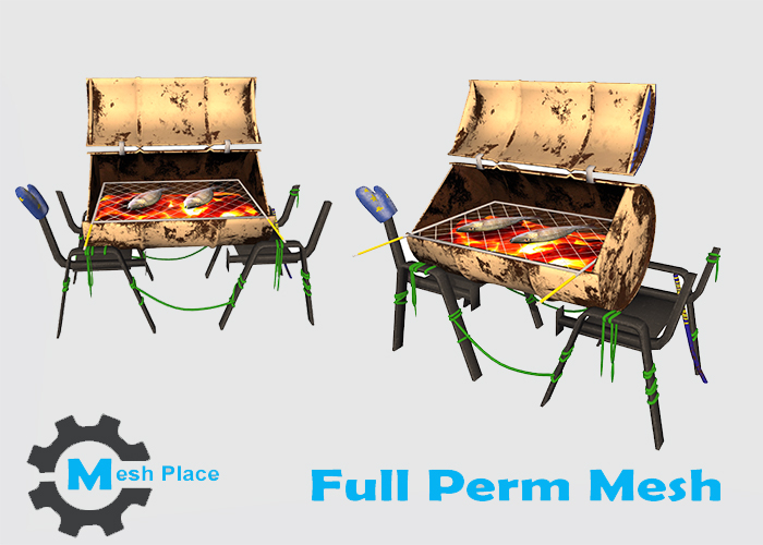 Mesh Place - Grill - Full Perm Mesh
