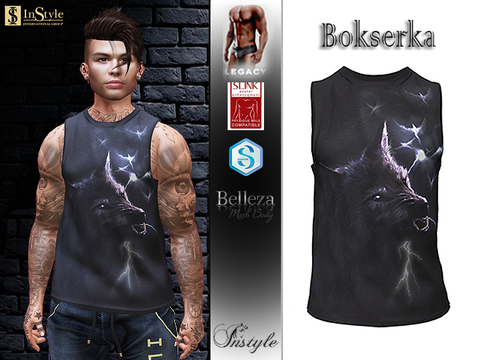 InStyl-Men's  Bokserka v15-(for Belleza Jake, Slink Male, Signature Gianni, Legacy)