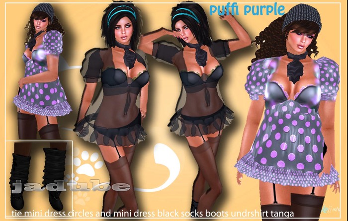 *jadube puffi pink  V