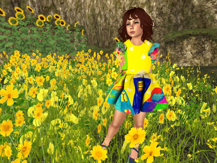 Redfeather Rags Playful Dress