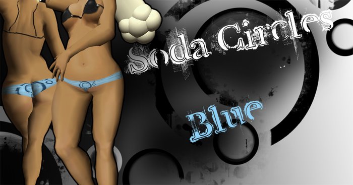 Soda Circles Blue