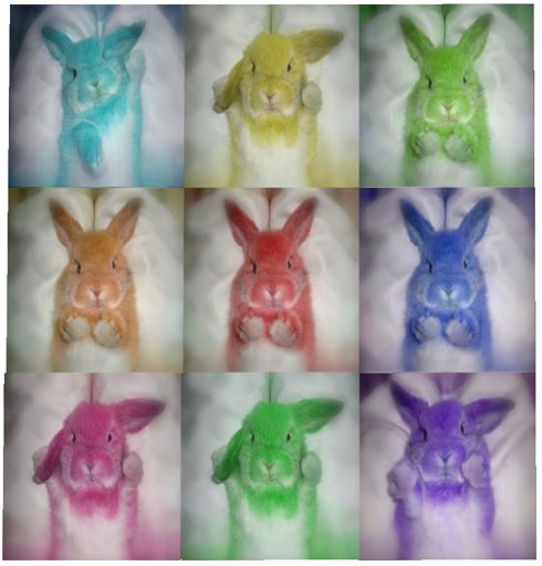 Animated Dancing Bunnies 10 Color Pack! Easter