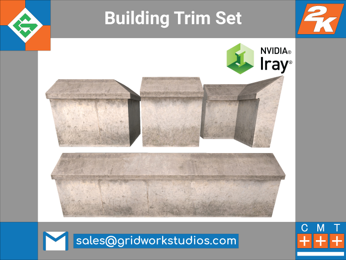 MESH: Building Trim Set