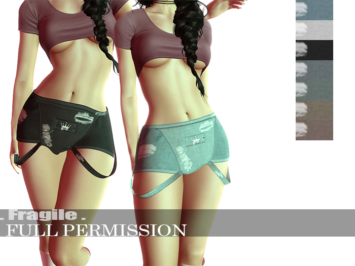 .Fragile. 7 Textures Full perm  for SHINE SALOPET ROSIE(add me)