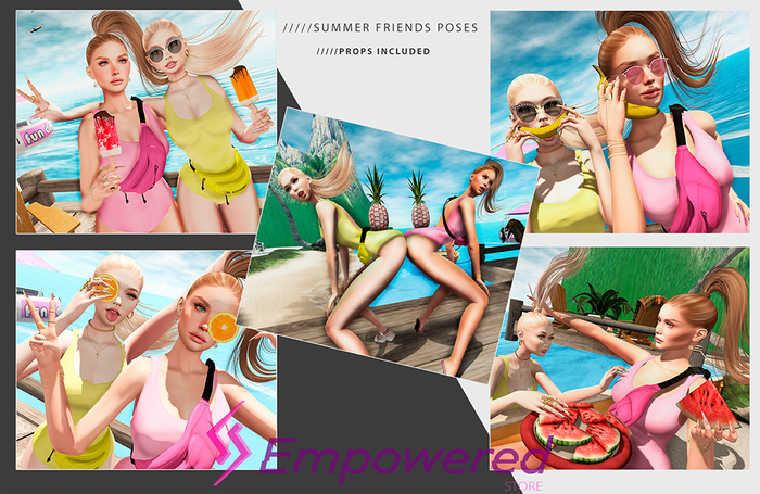 [Empowered] Summer Friends Poses - BOX