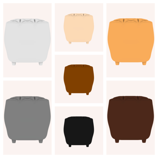 AC FATPACK neutral ottoman