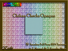 Chikan Checks Opaque Seamless Textures