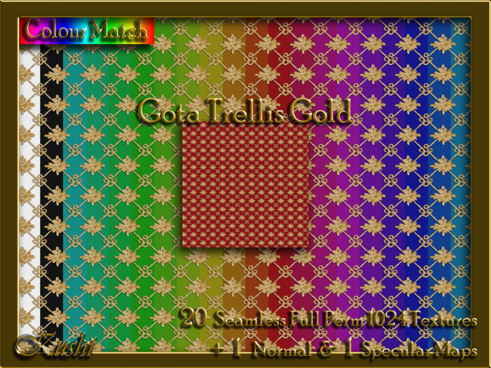 !Kushi! GotaTrellisGOLD Textures -WearToUnpack