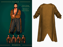 (Stitched) Belil Coat - Gold