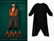 (Stitched) Belil Coat - Black