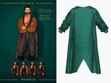 (Stitched) Belil Coat - Aqua