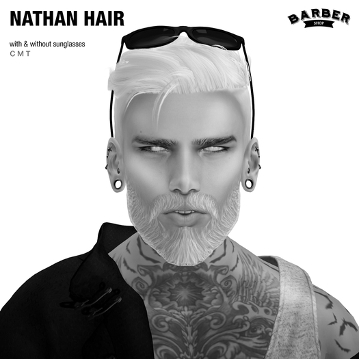 Second Life Marketplace - Barber Shop / Nathan / DEMO (WEAR)